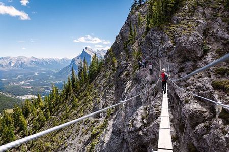 Half-Day Guided Via Ferrata Climbing Tour in Banff