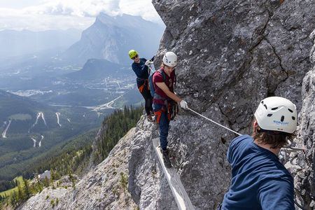 Small Group Banff Skyline Via Ferrata 5-hour Tour