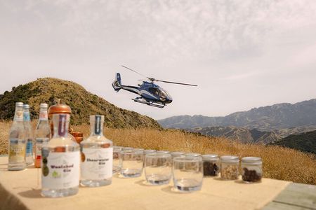 Helicopter Gin Tasting Tour in the Mountains Kaikoura