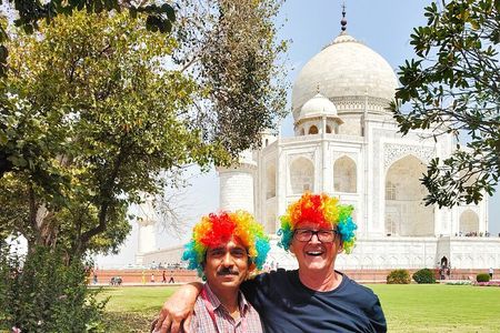 Taj Mahal & Agra Fort Private Day Trip by Car from Delhi