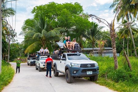 Koh Samui Jungle Safari Eco Tour (Include Lunch) 