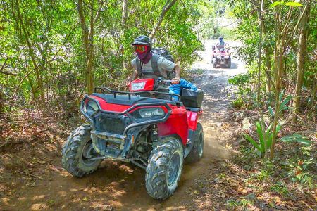  ATV 4×4+Snorkeling+Beach Club+ Lunch+Sabores de Cozumel