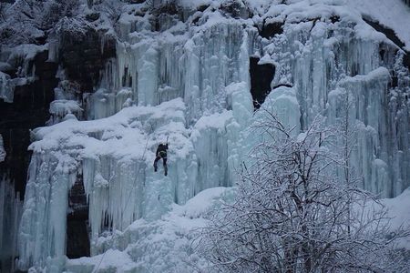 Korouoma Frozen Waterfalls - A Fairy Loop Hike