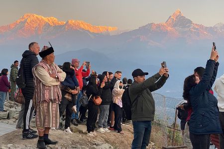 Sarangkot sunrise with Morning Tibetan Cultural Tour 