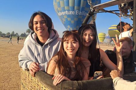 Sunrise Hot Air Balloon Ride in Luxor