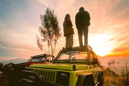 Mount Batur Jeep Sunrise & Overnight Glamping Experience 