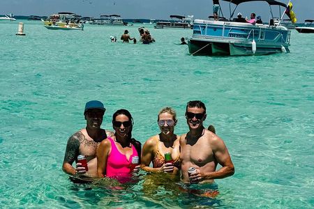 3 hour Crab Island Adventure with Cruise Destin Bay