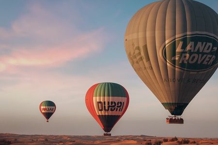 Dubai: Luxury Hot Air Balloon with Michelin-Curated Breakfast