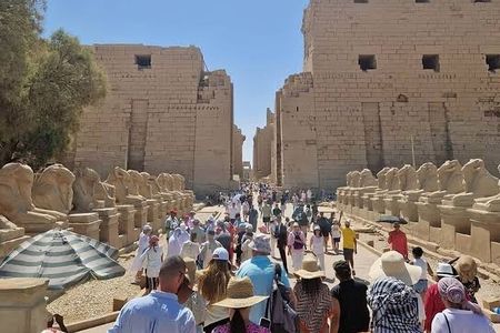  shared Full Day : Luxor West & East Banks with,Felucca & lunch