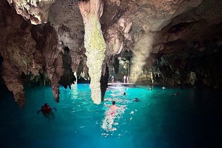 ATV Tour from Cancun and Puerto Morelos with Ziplines and Cenote.