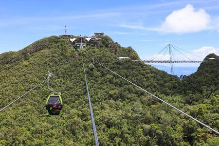 Combo Langkawi Cable Car & Sky Bridge With Mangrove Private Boat 