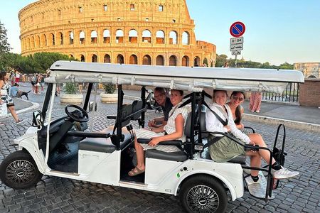  Rome Highlights Private Tour by Golf Cart