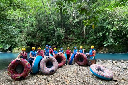 RIO CELESTE COMBO : River Tubing+Blue Waterfall+Animal Sanctuary.
