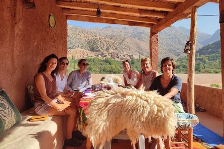 Atlas Mountains, 3 Grand valleys, Waterfalls, camel ride, berbers day trip 