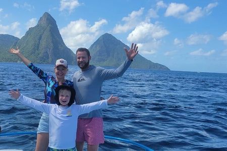 Private Full Day Snorkel Soufriere Charter