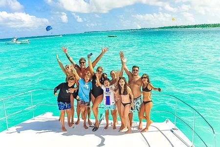 Bavaro Adventure Park Private Catamaran Tour with Transport