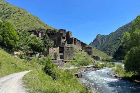 From Tbilisi : Khevsureti Day Trip (Shatili & Anatori Necropolis)