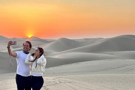 Pisco and sunset buggy experience