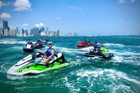 Miami and Biscayne Bay Jetski Experience