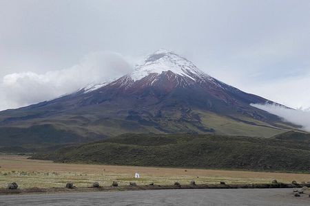 Cotopaxi and volcanoes avenue