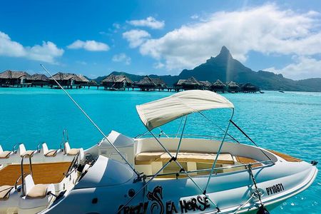 Bora Bora lagoon excursions, comfortable snorkeling and lunch