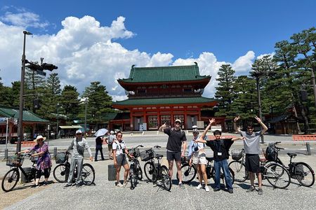Morning E-bike Tour of Fushimi-Inari, Gion, Nanzen-ji, Kamo River