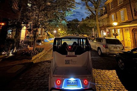 Philadelphia 1-Hour Evening Electric Cart Tour