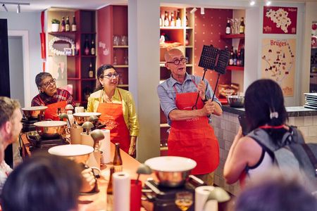 Belgian Waffle Workshop & Alcohol-Free beer tasting in Bruges