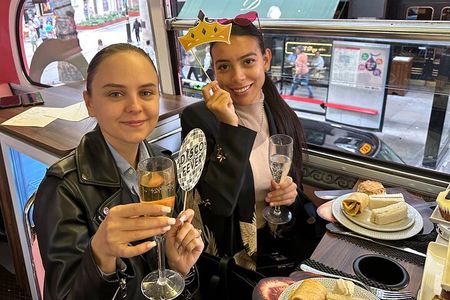 "Here We Go Again" London Afternoon Tea Bus