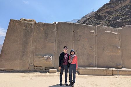 from Cusco:Chinchero,Moray & Salt Mines drop-off in Ollantaytambo