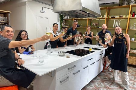 Tapas & Paella Cooking Class in Madrid with a Professional Chef