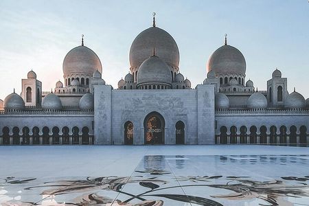 Abu Dhabi Grand Mosque Tour with Lourve Museum Tickets from Dubai