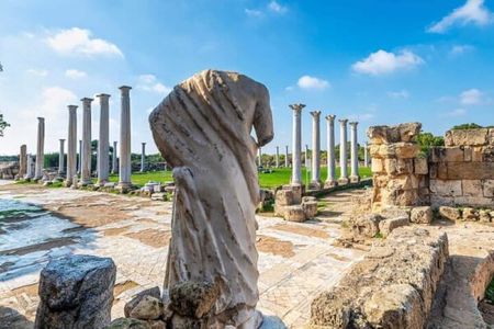 From Ayia Napa: Famagusta City Tour with Salamis and Varosha