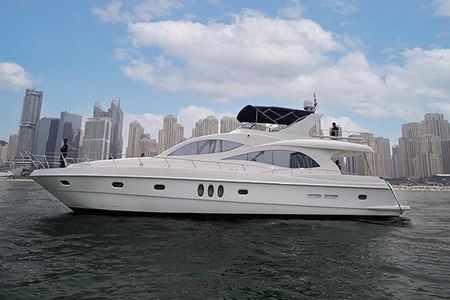 3 Hours 66ft Luxury Majesty Yacht in West Marina - Dubai