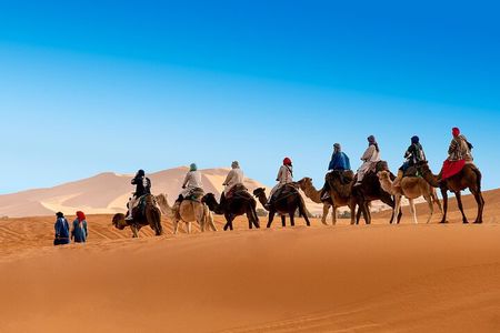 4 Days Sahara Desert VIP Private Tour from Marrakech & Luxuy Camp