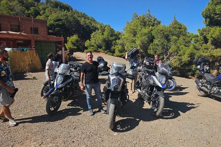 Passenger Motorcycle Tour in the Atlas from Marrakech