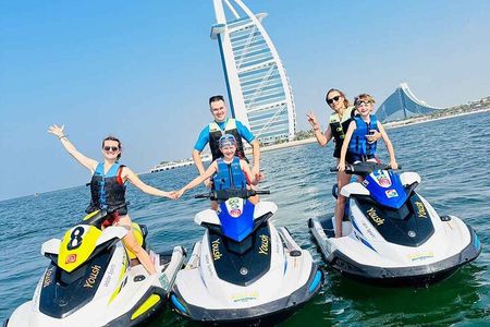 30Min Dubai Jet Ski Tour of Burj Al Arab with Free Ice Cream