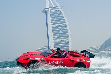 30Min Jetcar Dubai with Burj Al Arab Views-Free Ice Cream