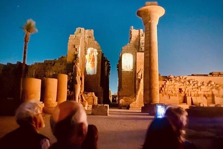 Sound and Light Show at Karnak Temple
