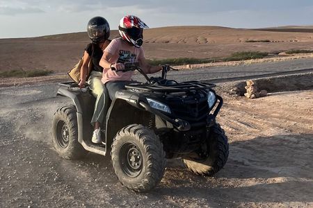 Desert d Agafay Quad Camel Ride and Dinner Show 