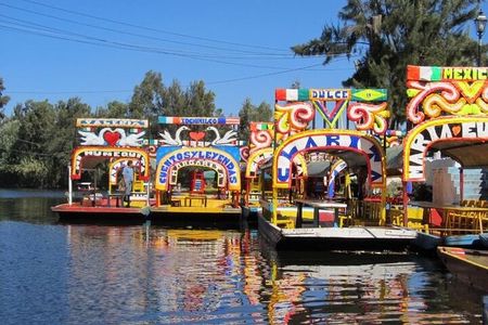 Cuicuilco Ruins, Xochimilco Boat Ride & Diego Rivera Museum.