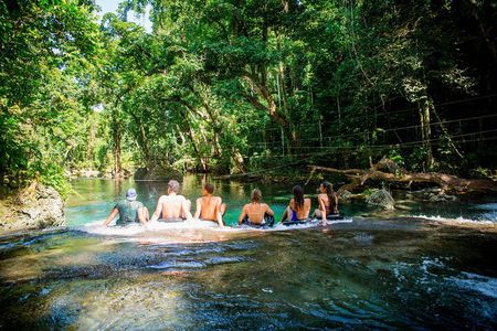 Full Day Tour Cascades Adventure, Turtles and Blue Lagoon