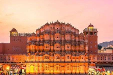 7 Days Golden Triangle Tour - Delhi, Agra, Jaipur with Udaipur