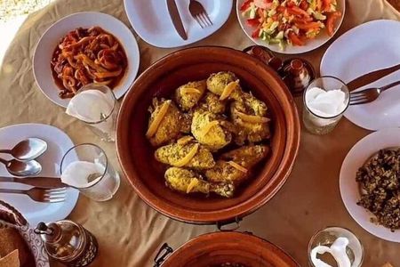 Romantic Dinner with Camel ride and quad bike in Agafay Desert