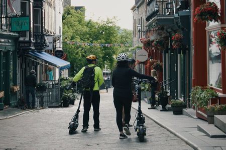 Electric Scooter Guided Tour of Quebec City