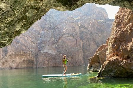 Private Paddle board Tour to Emerald Cave in Willow Beach