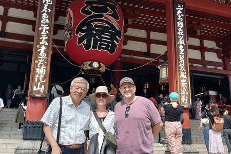Highlight walking Tokyo tour with National Licensed guide 