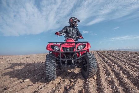 Agafay Desert: Dinner + Show with Quad Bike & Sunset Camel Ride