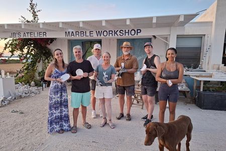 3-Hour Marble Workshop Create your own Souvenir out Naxos Marble