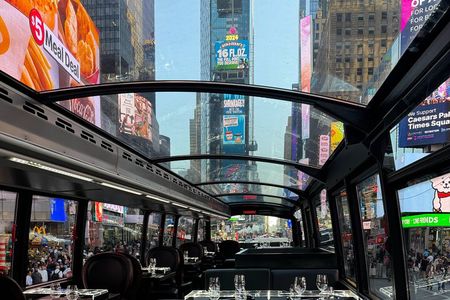 New York City Luxury 4-course Lunch Bus Tour